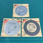 Lot 3 Vermont American Cutting Saw Blades 7-7 1/4" Cutoff, Plywood, Masonry New. Price: $34.99.