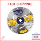Irwin Tools Marathon Vinyl Siding Corded Circular Saw Blade, 7 1/4-INCH, 120T (1 New. Price: $27.46.