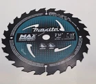 Makita B-61656 7 1/4" 24T Carbide Tipped Ultra Thin Kerf Circular Saw Blade Open. Price: $19.99.