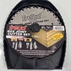 Freud 8" Box Joint Cutter Set With Tico Hi-density Carbide One Size, Multi Used. Price: $69.95.