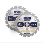 New Irwin - Marathon Framing 18T Saw Blades 6.5" 2PK #IWAS612182L. Price: $9.00.
