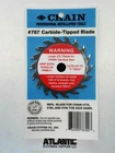 Crain 787 Carbide-tipped Blade Toe-kick For 775, 785, 795 Saws New. Price: $26.50.