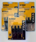 Dewalt DWA03PCSET Oscillating Lot Of (15 Total Blades) Universal Fit New. Price: $49.99.