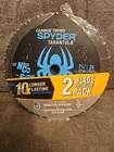 New Spyder Tarantula (2) Pack 7 1/4 In Carbide Steel Circular Saw Blade 24 Tooth. Price: $29.99.
