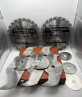 Avanti Pro 8" Stacked Carbide Tipped Dado Blade Set In Wood Box Used. Price: $29.95.