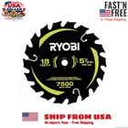 5-1/2 In. 18T Thin Kerf Carbide Circular Saw Blade New. Price: $10.47.