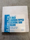 Nos Delta 35-581 Carbide Tipped Scoring Saw Blade 24 Teeth 3/4" Arbor Hole New. Price: $30.00.