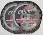 2-PORTER-CABLE Razor Framer Tooth Carbide Saw Blade 5/8 Arbor 725VT202 New. Price: $11.99.