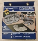 Avanti Pro 8 X 24-TOOTH Stacked Dado Circular Saw Blade Set Open. Price: $52.45.