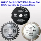 3X 3-3/8" Metal Wood Tile Saw Blade For Rockwell Versacut RK3440K Worx WX420L New. Price: $19.95.