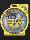 Oldham 550C42410 Max Life 5-1/2 Tooth Carbide Cordless Saw Blade 10MM Arbor New. Price: $10.00.