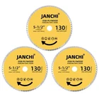 3PACK Inch Circular Saw Blade 5/8 (16MM) 5-1/2" 130T, Yellow New. Price: $27.46.