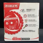 Diablo Demon 7-1/4 Inch 24T Framing Saw Blade Carbide D0724DVPX 10 Pack. Rc New. Price: $99.00.