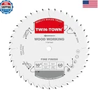Twin-town 10-INCH 60-TOOTH Atb Fine Finish Wood Cutting Circular Saw Blade 5/8 New. Price: $32.09.