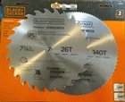 Pack Of Black & Decker Piranha Saw Blades Steel 26T 140T 73-017 New. Price: $11.99.