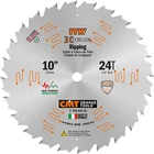 250.024.10 Itk Xtreme Industrial Rip Saw Blade, 10-INCH Teeth Atb Grind Wit New. Price: $49.02.
