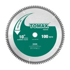 Tomax 10-INCH 100 Tooth Tcg Thin Aluminum And Non-ferrous Metal Saw Blade Wit... New. Price: $61.06.