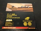 New Pegatec Tct Circular Saw Blade - 7 1/4IN Teeth 185X60T Brand Nice. Price: $9.77.