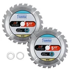 Luckyway 5-1/2 Inch 24T With 5/8 Arbor Tct Circular Saw Blade 2-PACK New. Price: $20.69.