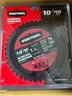 10- Sentinel 10" 40 Tooth General Purpose Circular Saw Blade New# 100784776. Price: $185.00.