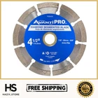 Avanti Pro 4-1/2" Turbo Diamond Blade HD-T45S8 For Masonry Tile Concrete New. Price: $18.99.