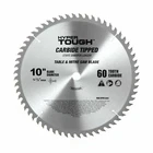 Hyper Tough 10-INCH Carbide Tipped 60-TPI Saw Blade, AU30009K Silver 10" New. Price: $9.99.