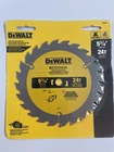 Dewalt DW9054 Construction 5-3/8" Sawblade 24T New. Price: $14.95.