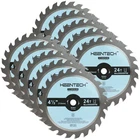 Keentech 4-1/2" 24T Tct Thin Kerf Circular Saw Blade 10-PACK Fast Cut New. Price: $48.12.