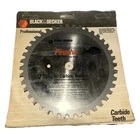 Black & Decker 73-757 1/4" Piranha Professional 40 Carbide Teeth Saw Blade Pc Used. Price: $18.75.