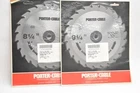 Porter-cable 12263 8-1/4" Woodworking Circular Saw Blade Carbide (lot Of 2) Open. Price: $29.99.