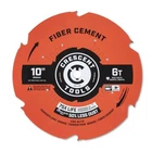 Crescent 10" X 6-TOOTH Fiber Cement Circular Saw Blade CSBFC-1006 New. Price: $81.49.