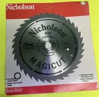 Nicholson 7-7 1/4 Circular Saw Blade 36 Tooth Rip Magicut 80497,NEW Vintage. Price: $15.90.
