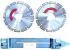 2PK-8" Husqvarna Red Soff-cut Diamond Blade W/1 8"SKID Plate Green Concrete-best New. Price: $166.90.