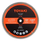 Toyaki 10-INCH Miter Saw Blade 120-TOOTH Fine-finish Professional Woodworking New. Price: $38.58.