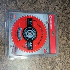 Crescent 7-1/4" 44-TOOTH Composite Decking Circular Saw Blade CSBTX-744 New. Price: $9.99.