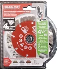 Diablo DMADST0450 Diamond Segmented Turbo Cut-off Disc For Masonry, 4-1/2" New. Price: $25.00.