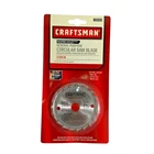 Craftsman 3-3/8 In. Circular Saw Blade 20 Tooth Nextec 925489 Carbide-tipped New. Price: $18.99.