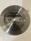 5-1/2 In. X 100-TOOTH Osb/plywood Circular Saw Blade Steel Avanti Inch Teeth Used. Price: $5.00.