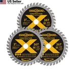 Angelsword Inch Circular Saw Blade 3/8" Arbor 36T, For Pc Silver New. Price: $23.16.