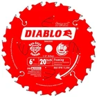 Freud D0620X Diablo 6-INCH Tooth Atb Trim Saw Blade With 1/2-INCH Arbor New. Price: $13.97.
