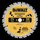 Dewalt DW3178 7-1/4" 24T Carbide Circular Saw Blade Thin Kerf Framing New. Price: $9.56.