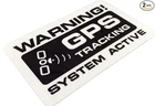 Gps Tracking System Warning Sticker Decal 120X75MM For Car Bike Motorcycle 2-PAC New. Price: $16.99.