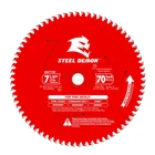 Diablo D0770FA 7-1/4" X 70-TEETH Steel Demon Carbide Saw Blade For Thin Metal New. Price: $45.99.