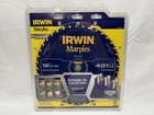 Irwin Marples 12 General Purpose Carbide 40 Teeth Saw Blade 1807382 New. Price: $15.29.