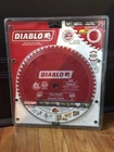 New Diablo D1060S 10" X 60-TEETH Fine Finish Slide Miter Saw Blade For Wood. Price: $44.25.