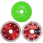 Zorunna 1/2'' Diamond Blade For Angle Grinder 3 Pcs- Mesh 4.5", Red Green New. Price: $23.17.