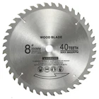 Kuangbbbtools 8" 40 Teeth Carbide Tip Wood Cutting Circular Saw Blade Silver New. Price: $17.30.