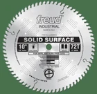 Freud 10" X 5/8" Bore 72T Mtcg Carbide Tipped Solid Surface Blade New. Price: $95.51.