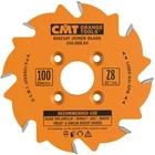 Cmt 240.008.04 Biscuit Joiner Blade, 4-INCH Diameter X Teeth, Ptfe-coated. New. Price: $27.99.