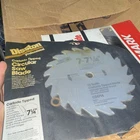 Disston Professional 7-1/4" 20T Carbide Circular Saw Blade For Wood C24714 New. Price: $10.00.